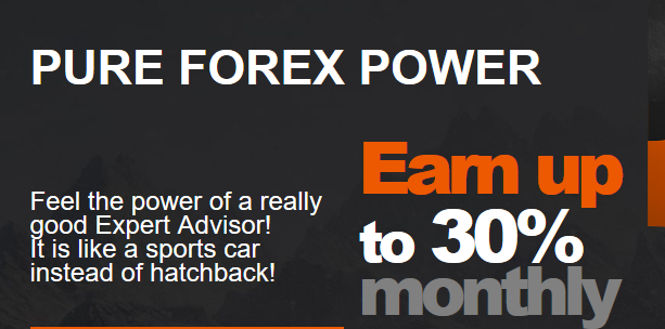 powerful forex main screen