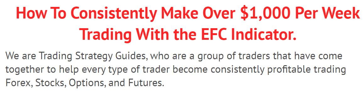 EFC Indicator Trading Strategy book