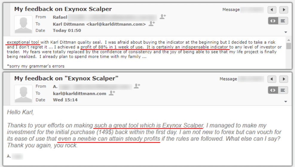 Exynox Scalper Customer Reviews