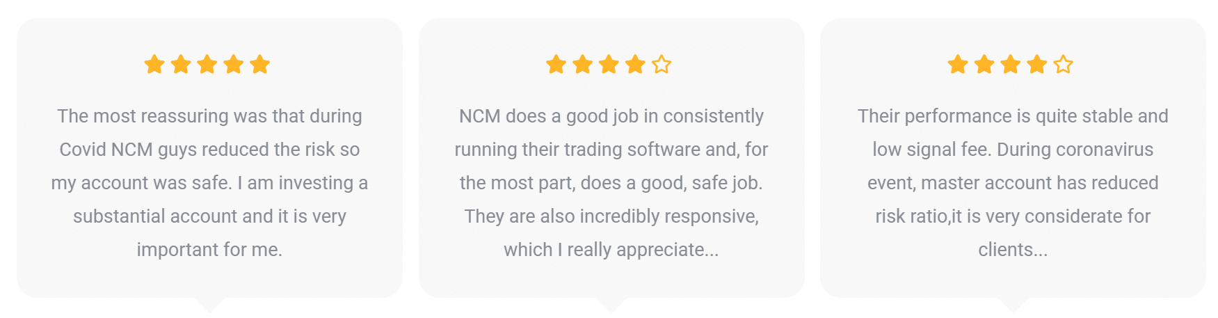 NCM Signal Customer Reviews