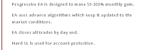 Progressive EA Trading Strategy