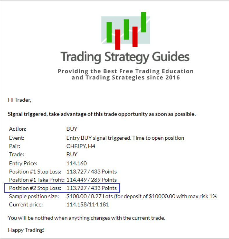 Thunder 30 Signals Product Offering