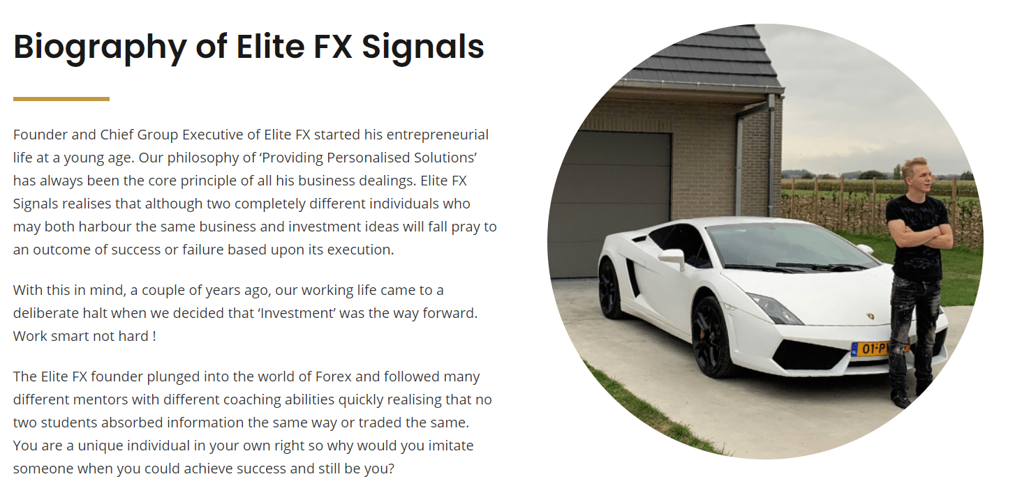 Elite FX Signals Customer Reviews