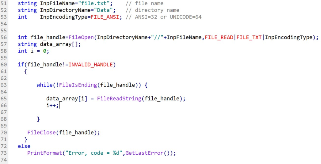 Iteration with WHILE loop - Forex Robot Expert