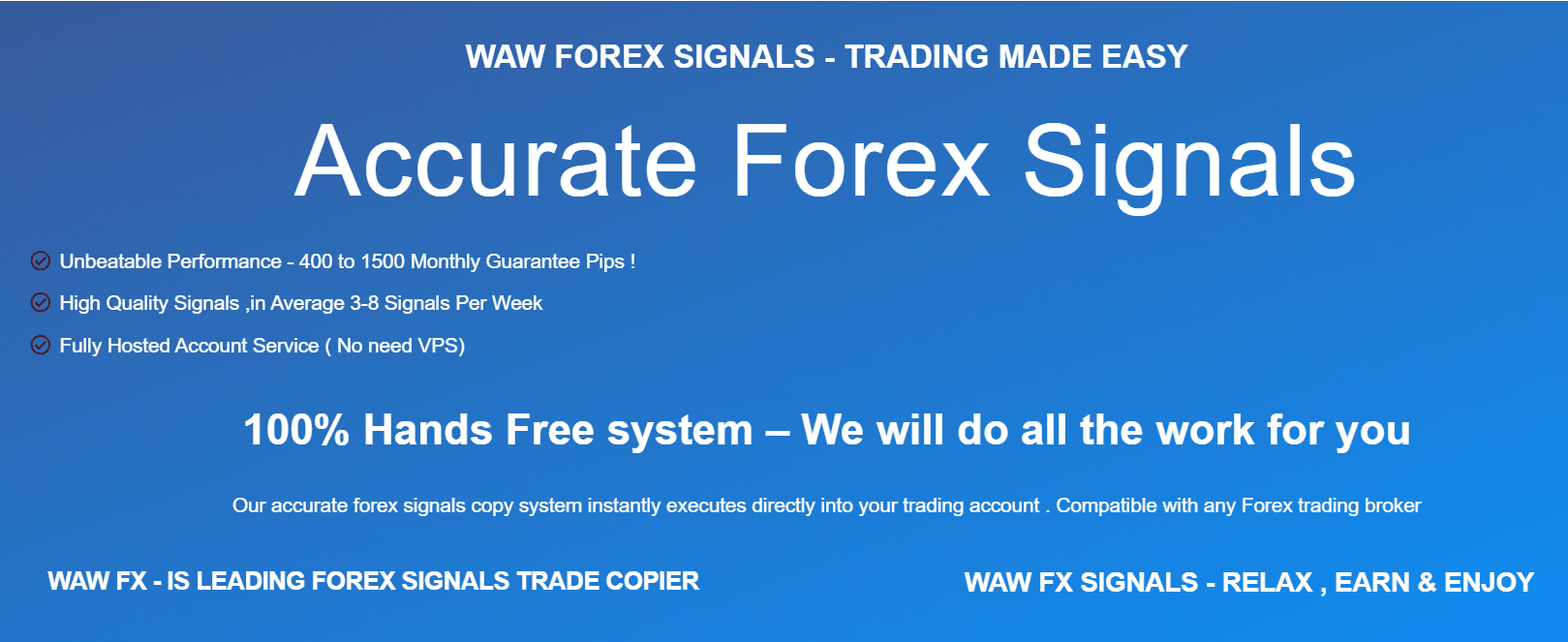 Waw Forex Signals presentation