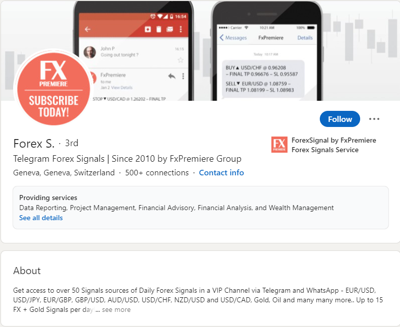 FX Premiere has an account on LinkedIn