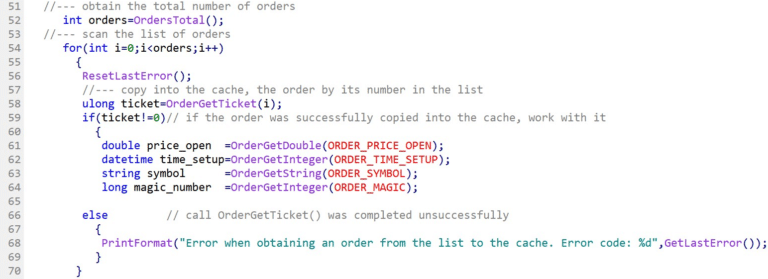 How To Get Information On Running Trade(s) And Order(s)? | MQL ...