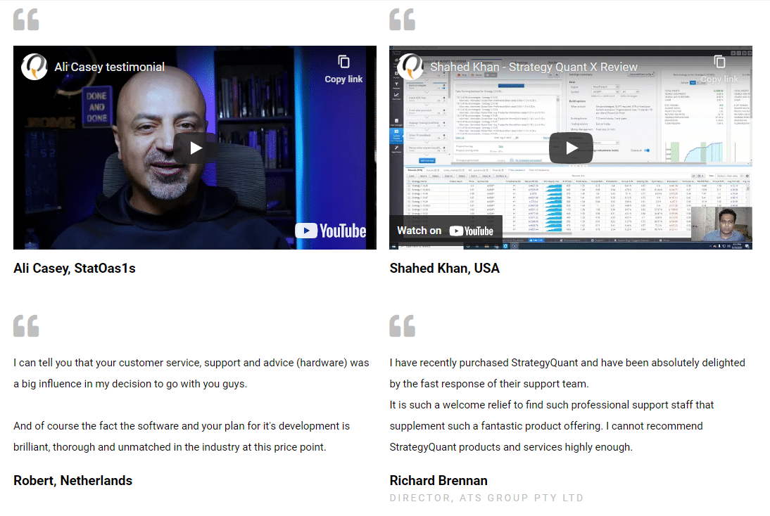 StrategyQuant X Customer Reviews