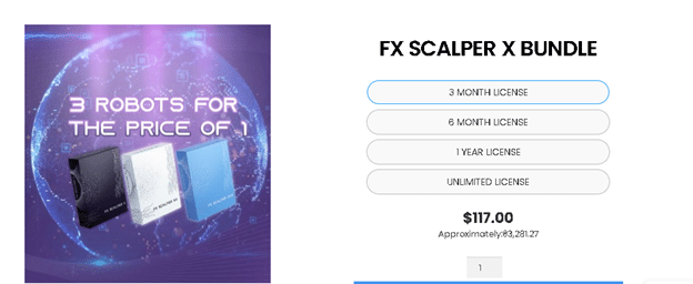 FX Scalper X price