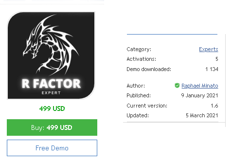 R Factor EA price