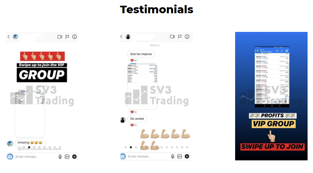 SV3 Trading Customer Reviews