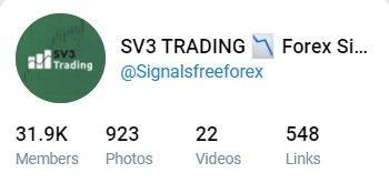 SV3 Trading Telegram channel