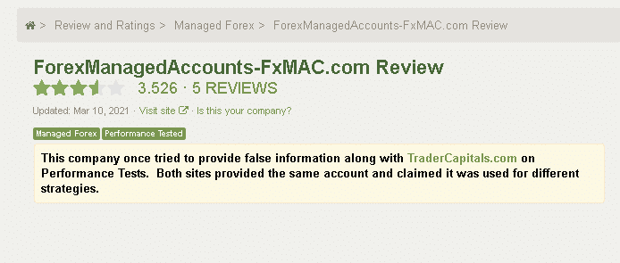 FxMAC Customer Reviews