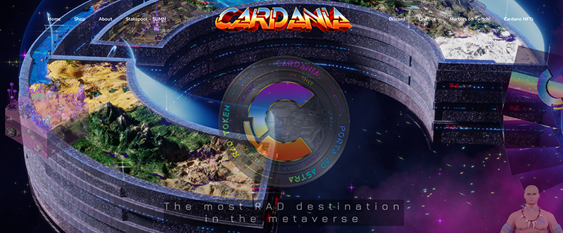 Cardania start page