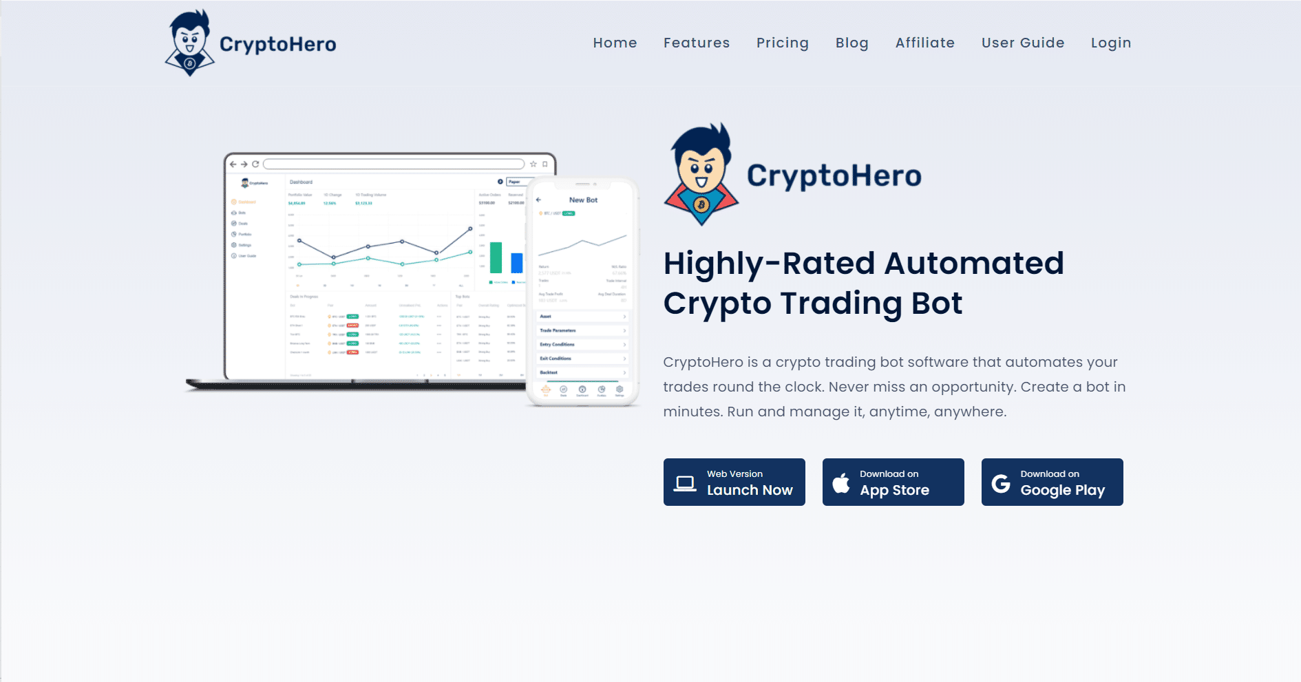 CryptoHero Crypto Bot