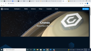 Cronos start page