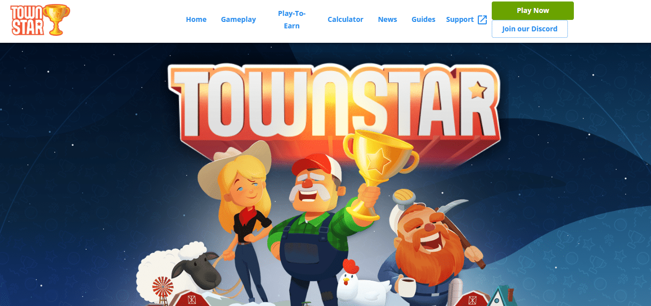 Town Star home page
