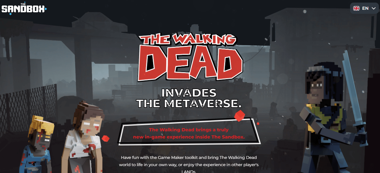 The Walking dead website